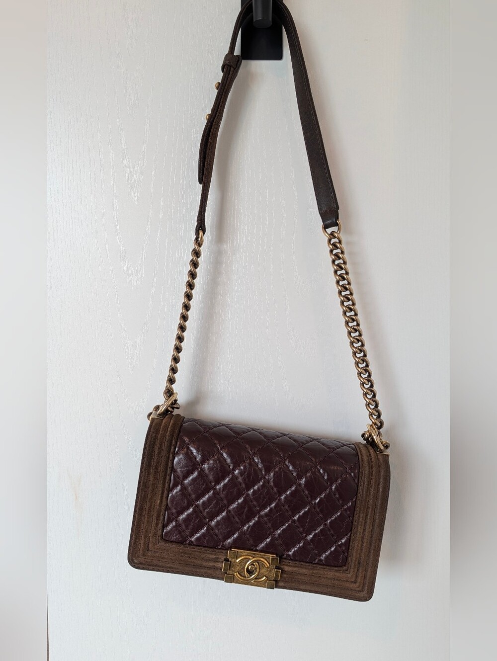 CHANEL Small Paris-Edinburgh Boy Bag